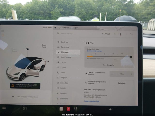 45407278 :رقم المزاد ، 5YJ3E1EBXNF121948 vin ، 2022 Tesla Model 3 Long Range Dual Motor All-wheel Drive مزاد بيع