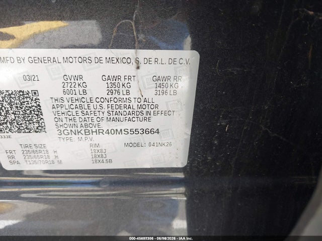 Chevrolet Blazer Awd 2lt 2021 3GNKBHR40MS553664 Image 9
