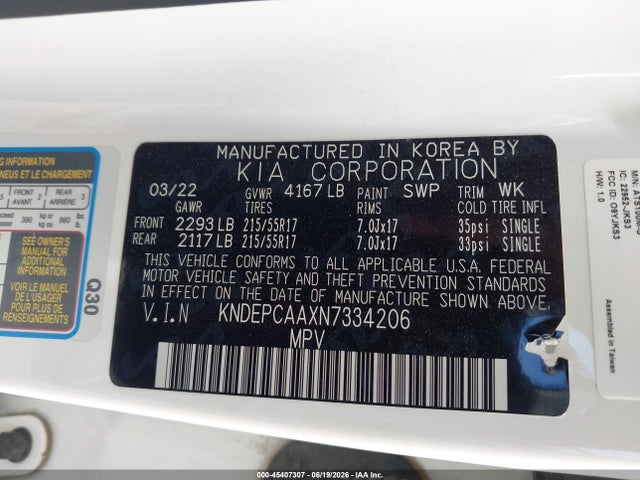KIA Seltos Lx 2022 KNDEPCAAXN7334206 Image 9