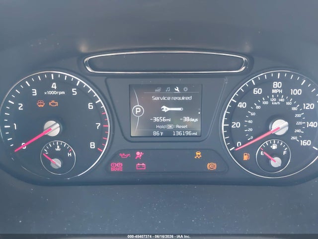5XYPGDA38GG026344 KIA Sorento 2.4l Lx