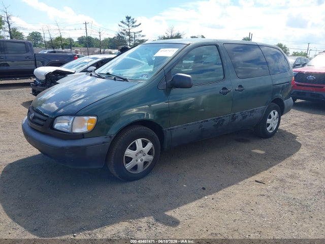 45407471 :رقم المزاد ، 4T3ZF19C5YU174355 vin ، 2000 Toyota Sienna Ce مزاد بيع