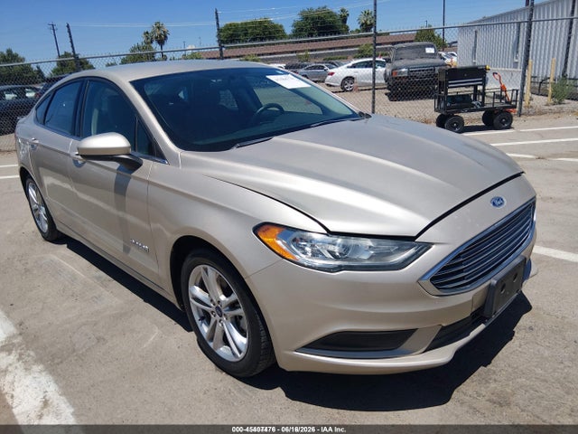 Ford Fusion Hybrid S 2018 3FA6P0UU6JR209446 Image 1