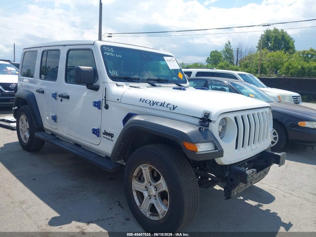 Продажа на аукционе авто 2022 Jeep Wrangler Unlimited Sport S 4x4, vin: 1C4HJXDG2NW256662, номер лота: 45407535
