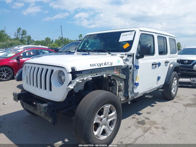 Продажа на аукционе авто 2022 Jeep Wrangler Unlimited Sport S 4x4, vin: 1C4HJXDG2NW256662, номер лота: 45407535