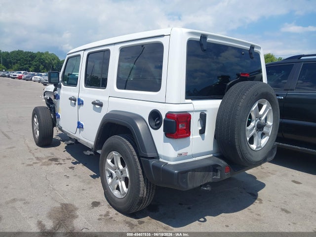 Продажа на аукционе авто 2022 Jeep Wrangler Unlimited Sport S 4x4, vin: 1C4HJXDG2NW256662, номер лота: 45407535