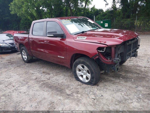 Продажа на аукционе авто 2021 Ram 1500 Big Horn  4x2 5'7 Box, vin: 1C6RREFG2MN750630, номер лота: 45407542