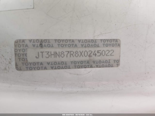 1999 Toyota 4runner Limited მანქანა იყიდება აუქციონზე, vin: JT3HN87R8X0245022, აუქციონის ნომერი: 45407635