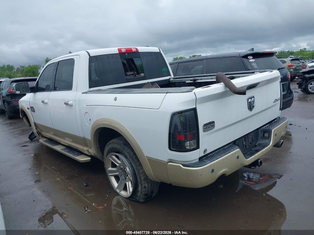 Продаж на аукціоні авто 2012 Ram 1500 Laramie Longhorn, vin: 1C6RD7PT5CS250273, номер лоту: 45407728