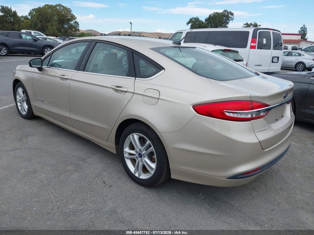 Ford Fusion Hybrid S 2018 3FA6P0UU9JR243588 Image 3