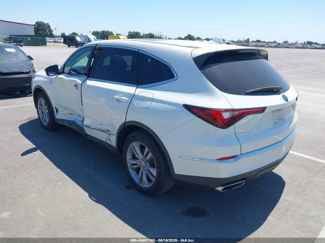 45407768 :رقم المزاد ، 5J8YD9H30NL004079 vin ، 2022 Acura Mdx Standard مزاد بيع