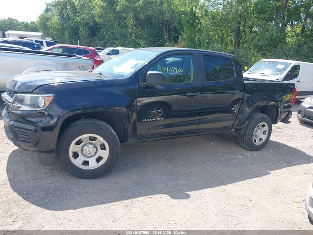 45407900 :رقم المزاد ، 1GCGSBEA0M1297714 vin ، 2021 Chevrolet Colorado 2wd  Short Box Wt مزاد بيع