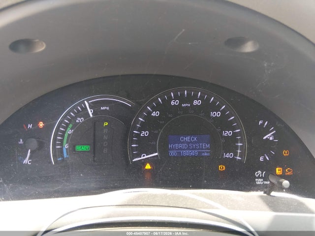 Aukcja sprzedaży 2011 Toyota Camry Hybrid, vin: 4T1BB3EK8BU133949, numer aukcji: 45407907