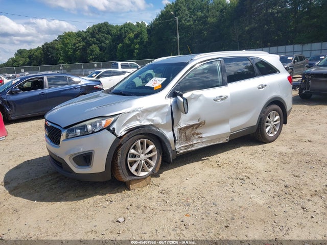 Auction sale of the 2017 Kia Sorento 2.4l Lx, vin: 5XYPG4A31HG280317, lot number: 45407968