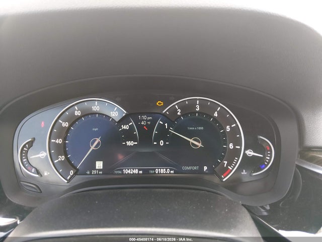 45408174 :رقم المزاد ، WBAJA5C57KG901105 vin ، 2019 Bmw 530i مزاد بيع