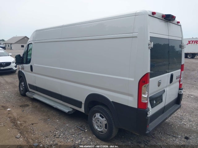 45408217 :رقم المزاد ، 3C6LRVDG4NE116122 vin ، 2022 Ram Promaster 2500 High Roof 159 Wb مزاد بيع
