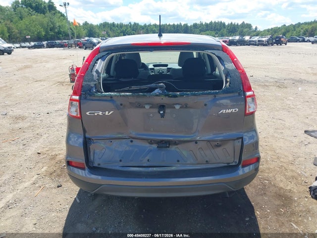 2015 Honda Cr-v Lx მანქანა იყიდება აუქციონზე, vin: 5J6RM4H30FL094190, აუქციონის ნომერი: 45408227