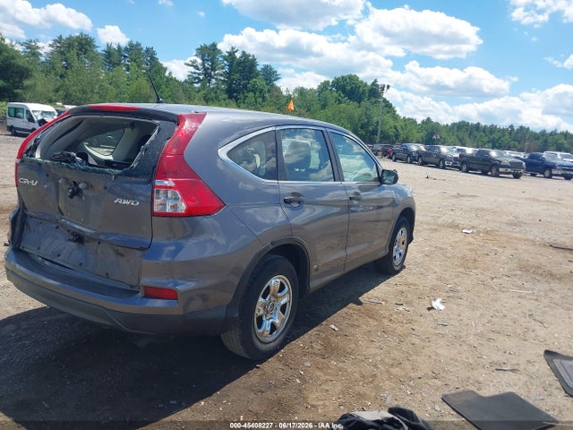2015 Honda Cr-v Lx მანქანა იყიდება აუქციონზე, vin: 5J6RM4H30FL094190, აუქციონის ნომერი: 45408227