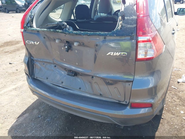 2015 Honda Cr-v Lx მანქანა იყიდება აუქციონზე, vin: 5J6RM4H30FL094190, აუქციონის ნომერი: 45408227