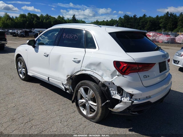2023 Audi Q3 Premium Plus 45 Tfsi S Line Quattro Tiptronic მანქანა იყიდება აუქციონზე, vin: WA1EECF37P1034641, აუქციონის ნომერი: 45408295