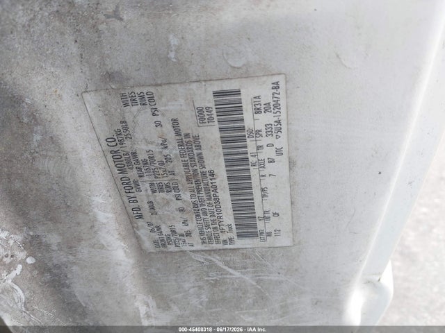 2008 Ford Ranger Xl/xlt მანქანა იყიდება აუქციონზე, vin: 1FTYR10D38PA01146, აუქციონის ნომერი: 45408318