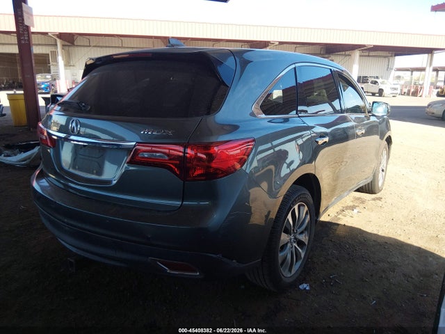 Acura Mdx Technology Package 2014 5FRYD3H46EB002374 Image 4