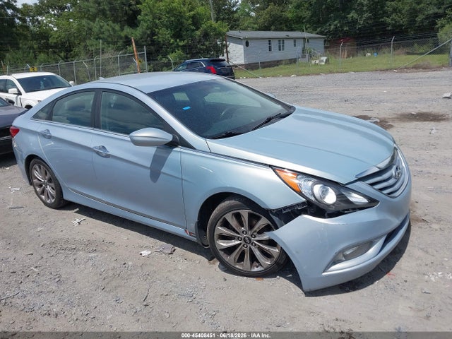 2014 Hyundai Sonata Gls მანქანა იყიდება აუქციონზე, vin: 5NPEB4AC2EH829713, აუქციონის ნომერი: 45408451