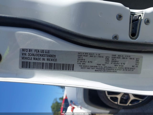 3C4NJDCNXST590828 Jeep Compass Limited 4x4