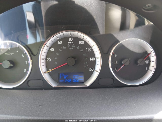 45408508 :رقم المزاد ، 5NPET46C79H427133 vin ، 2009 Hyundai Sonata Gls مزاد بيع