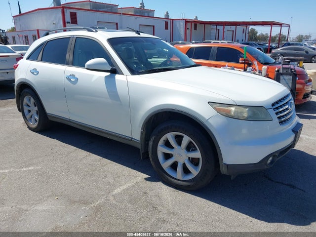Продажа на аукционе авто 2004 Infiniti Fx35, vin: JNRAS08W24X225816, номер лота: 45408627