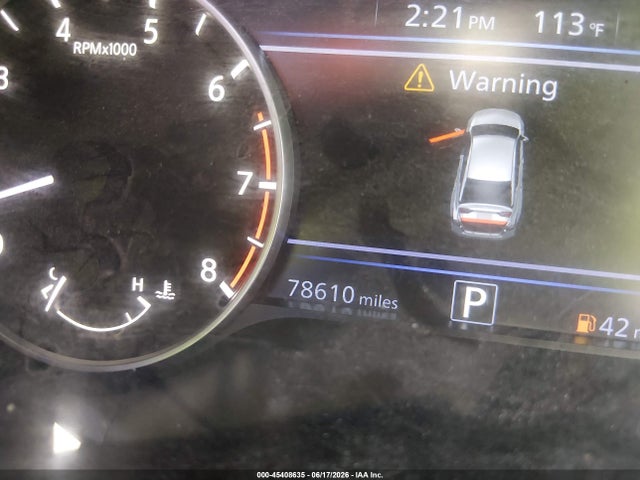 1N4BL4CV4NN349581 Nissan Altima Sr Fwd