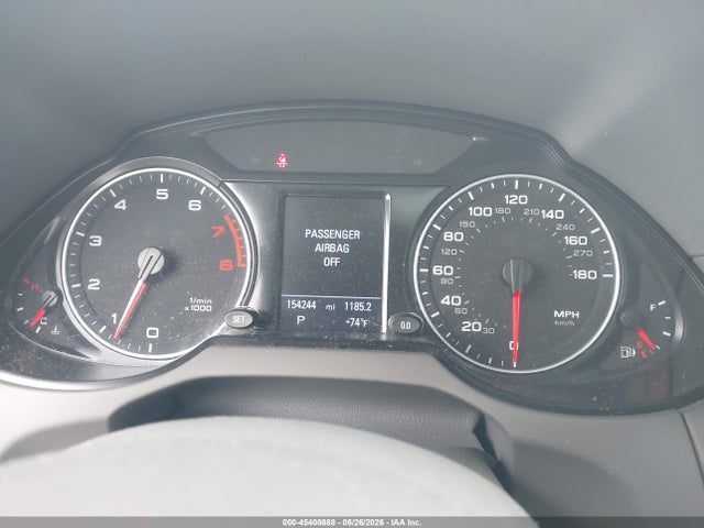 45408688 :رقم المزاد ، WA1LKAFP0AA048749 vin ، 2010 Audi Q5 3.2 Premium مزاد بيع