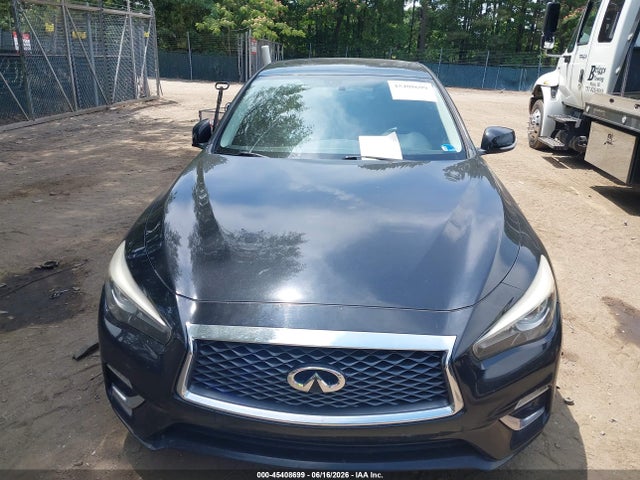 2018 Infiniti Q50 3.0t Luxe მანქანა იყიდება აუქციონზე, vin: JN1EV7APXJM363995, აუქციონის ნომერი: 45408699