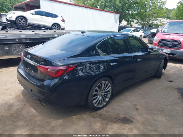 2018 Infiniti Q50 3.0t Luxe მანქანა იყიდება აუქციონზე, vin: JN1EV7APXJM363995, აუქციონის ნომერი: 45408699