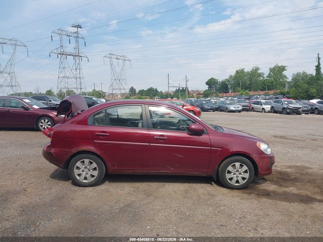 2010 Hyundai Accent Gls მანქანა იყიდება აუქციონზე, vin: KMHCN4AC4AU487370, აუქციონის ნომერი: 45408810