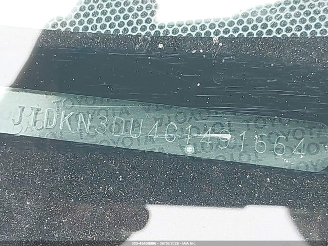 Продаж на аукціоні авто 2012 Toyota Prius, vin: JTDKN3DU4C1491664, номер лоту: 45408886