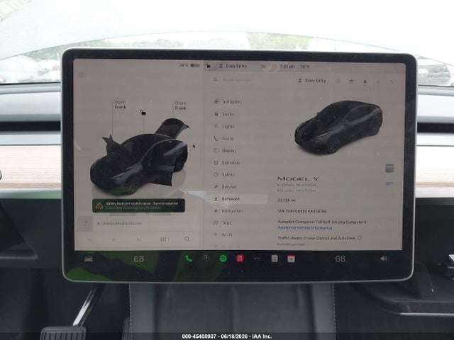 Aukcja sprzedaży 2024 Tesla Model Y Long Range Dual Motor All-wheel Drive, vin: 7SAYGDEE0RA330195, numer aukcji: 45408907