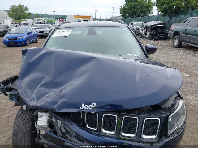 45408939 :رقم المزاد ، 3C4NJDBB9LT100937 vin ، 2020 Jeep Compass Latitude 4x4 مزاد بيع