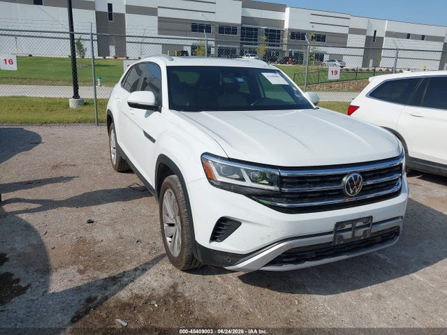 2021 Volkswagen Atlas Cross Sport 3.6l V6 Se W/technology მანქანა იყიდება აუქციონზე, vin: 1V2JE2CA7MC223953, აუქციონის ნომერი: 45409003