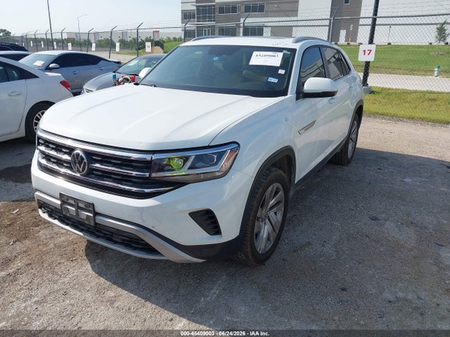 2021 Volkswagen Atlas Cross Sport 3.6l V6 Se W/technology მანქანა იყიდება აუქციონზე, vin: 1V2JE2CA7MC223953, აუქციონის ნომერი: 45409003