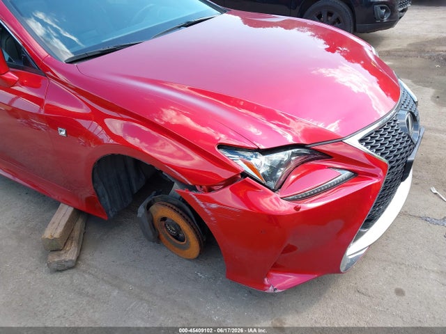 45409102 :رقم المزاد ، JTHSE5BC8F5001678 vin ، 2015 Lexus Rc 350 مزاد بيع