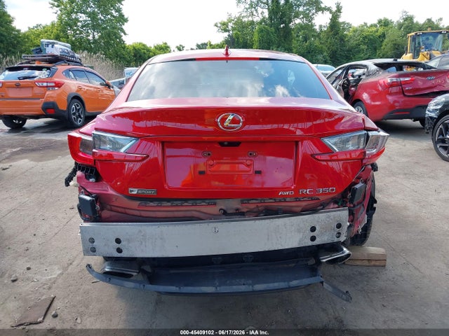 45409102 :رقم المزاد ، JTHSE5BC8F5001678 vin ، 2015 Lexus Rc 350 مزاد بيع