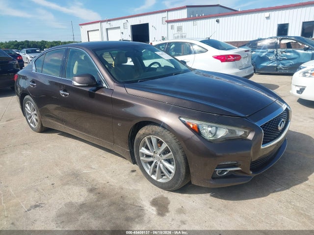 45409137 :رقم المزاد ، JN1BV7AR6FM397153 vin ، 2015 Infiniti Q50 Premium مزاد بيع