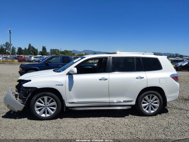 Продаж на аукціоні авто 2013 Toyota Highlander Hybrid Limited V6, vin: JTEDC3EH2D2016439, номер лоту: 45409145