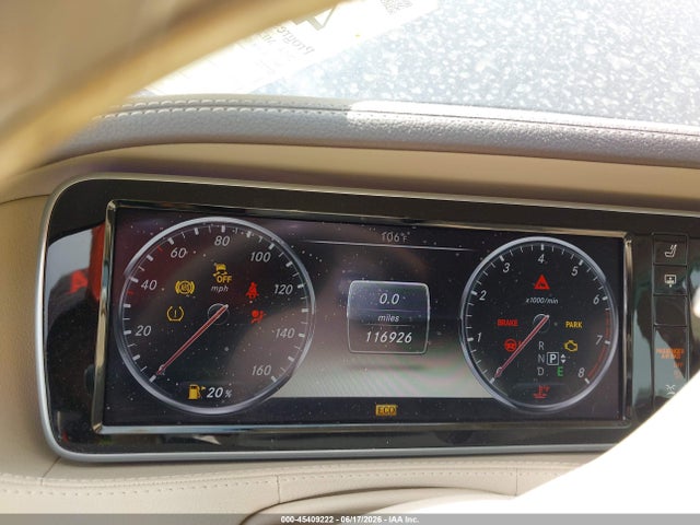 Продаж на аукціоні авто 2014 Mercedes-benz S 550 4matic, vin: WDDUG8FB1EA061708, номер лоту: 45409222