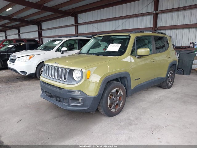 Продажа на аукционе авто 2015 Jeep Renegade Latitude, vin: ZACCJABH5FPB80971, номер лота: 45409230
