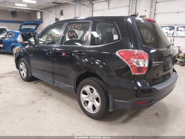 2016 Subaru Forester 2.5i მანქანა იყიდება აუქციონზე, vin: JF2SJAAC1GH499103, აუქციონის ნომერი: 45409305
