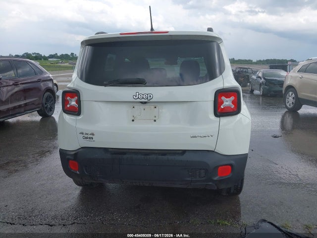 2017 Jeep Renegade Sport 4x4 მანქანა იყიდება აუქციონზე, vin: ZACCJBAH7HPE95443, აუქციონის ნომერი: 45409309