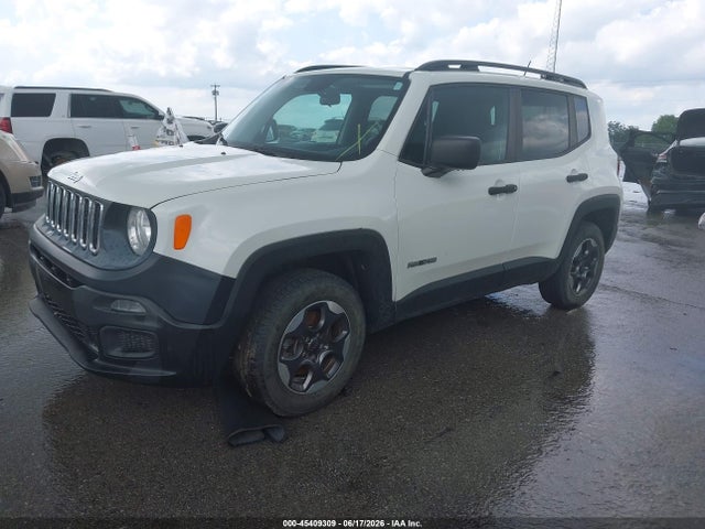2017 Jeep Renegade Sport 4x4 მანქანა იყიდება აუქციონზე, vin: ZACCJBAH7HPE95443, აუქციონის ნომერი: 45409309