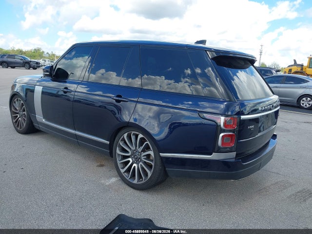 45409341 :رقم المزاد ، SALGS2SE3LA568926 vin ، 2020 Land Rover Range Rover P525 Hse مزاد بيع