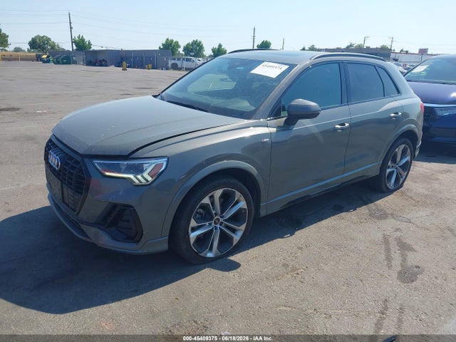 45409375 :رقم المزاد ، WA1EECF3XM1011026 vin ، 2021 Audi Q3 Premium Plus 45 Tfsi S Line Quattro Tiptronic مزاد بيع
